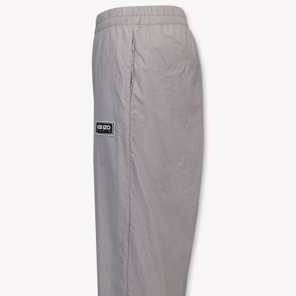 Kenzo Kids niños Chicos pantalones en Gris Claro