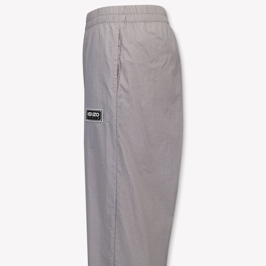 Kenzo Kids niños Chicos pantalones en Gris Claro