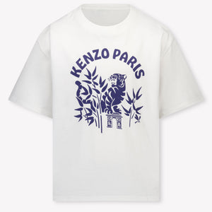 Kenzo Kids Enfants Garçons T-shirt dans Blanc