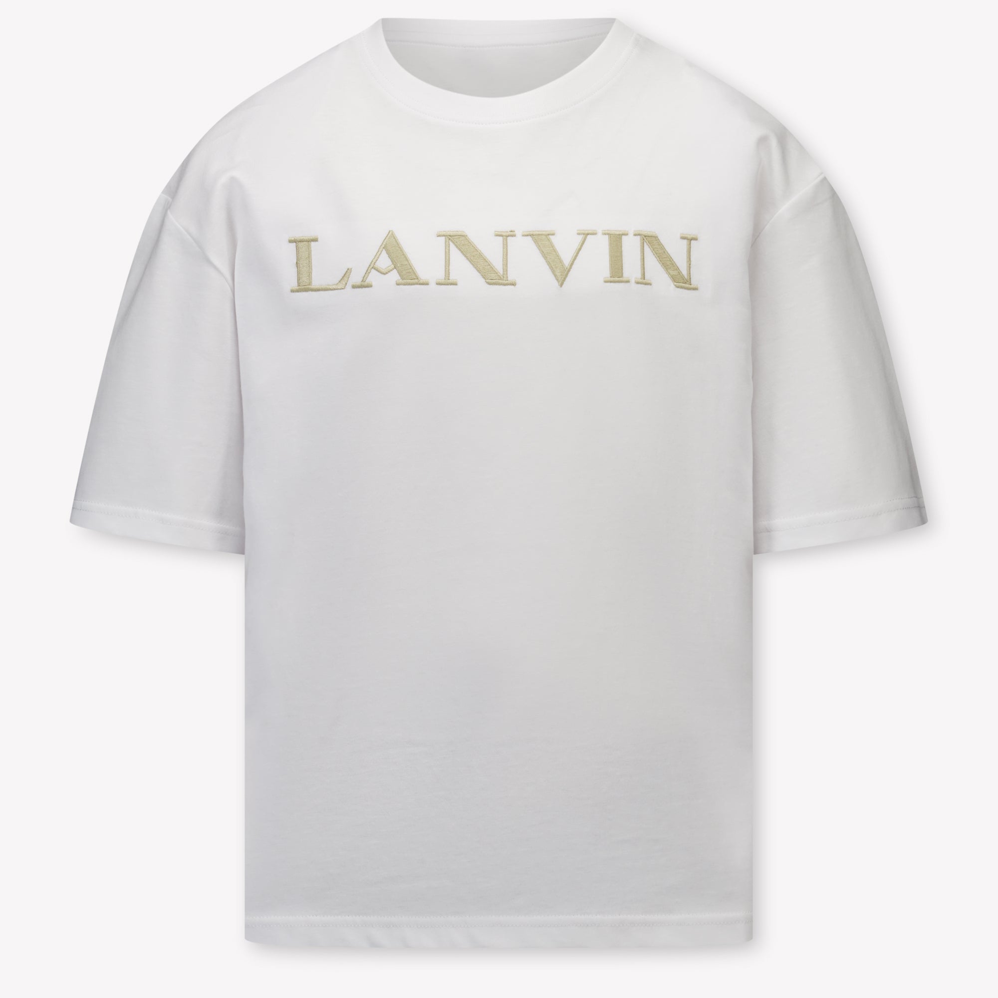 Lanvin Kinder Jungen T-Shirt In Weiß