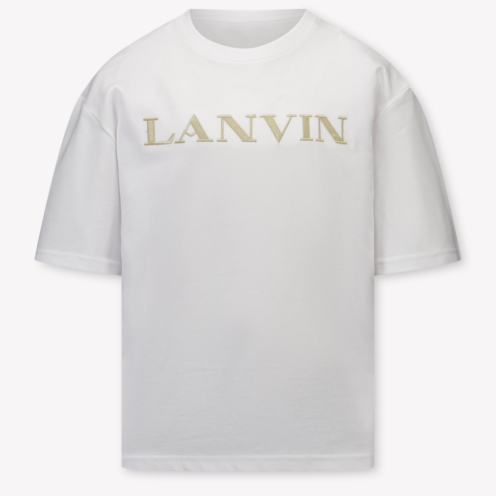 Lanvin Kindergarten Chicos Camiseta adentro Blanco
