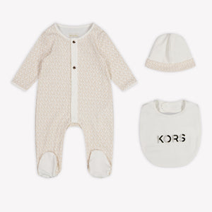 Michael Kors Baby Mädchen Spielanzug In Beige