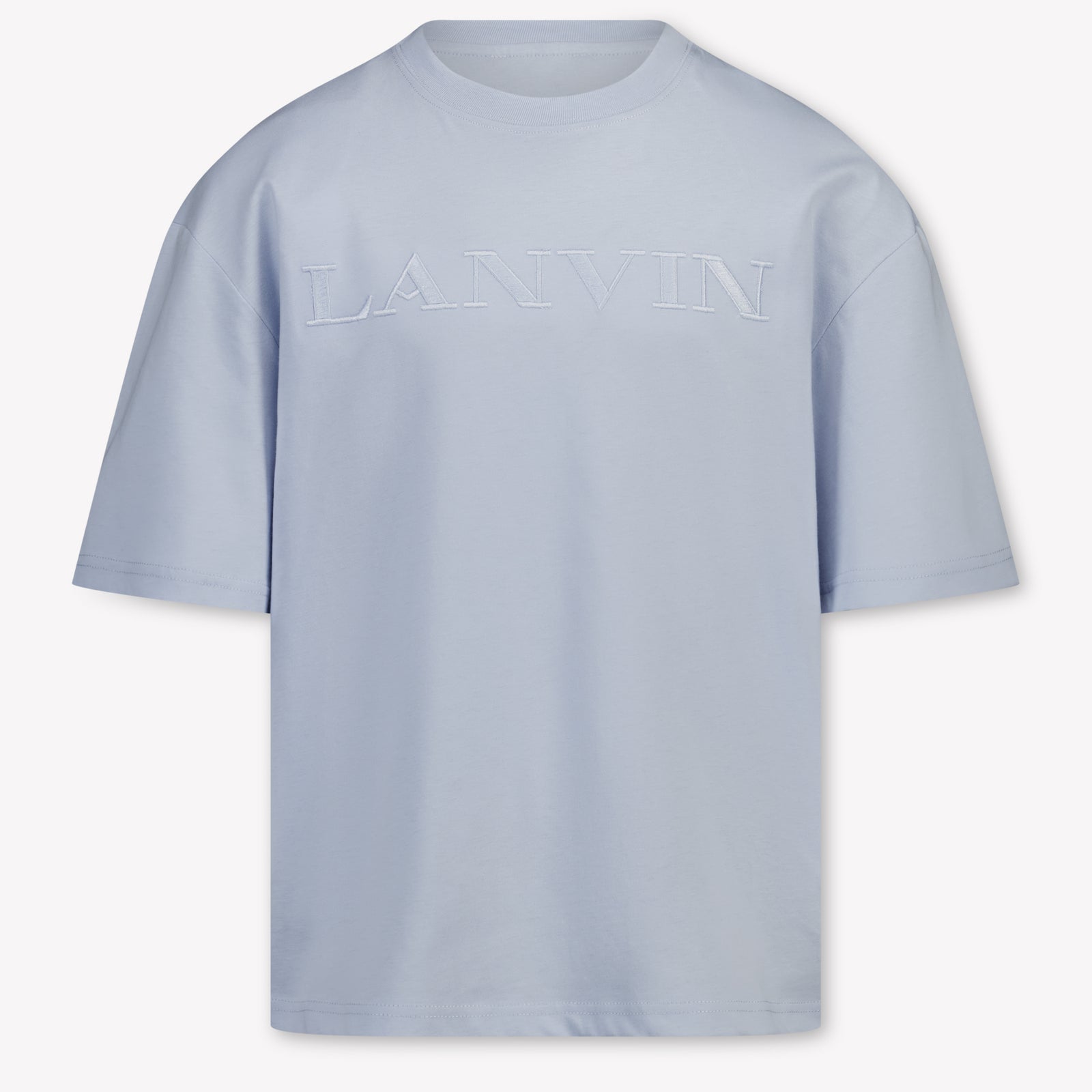 Lanvin Kindergarten Chicos Camiseta adentro Azul Claro