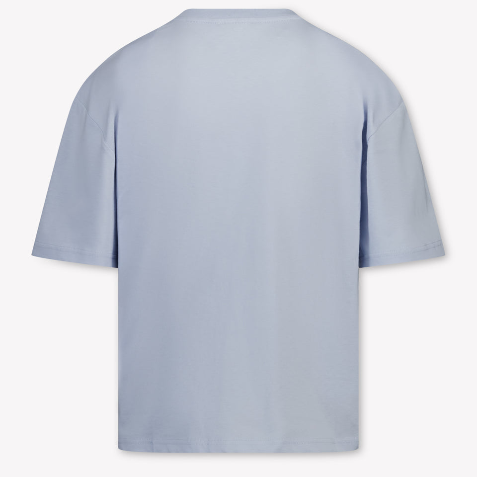 Lanvin Kinder Jungen T-Shirt In Hellblau