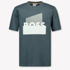 Boss Enfants Garçons T-shirt dans Vert Foncé
