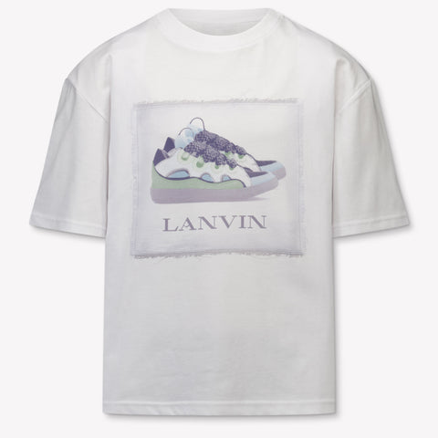 Lanvin Kinder Ragazzi Maglietta dentro Bianco