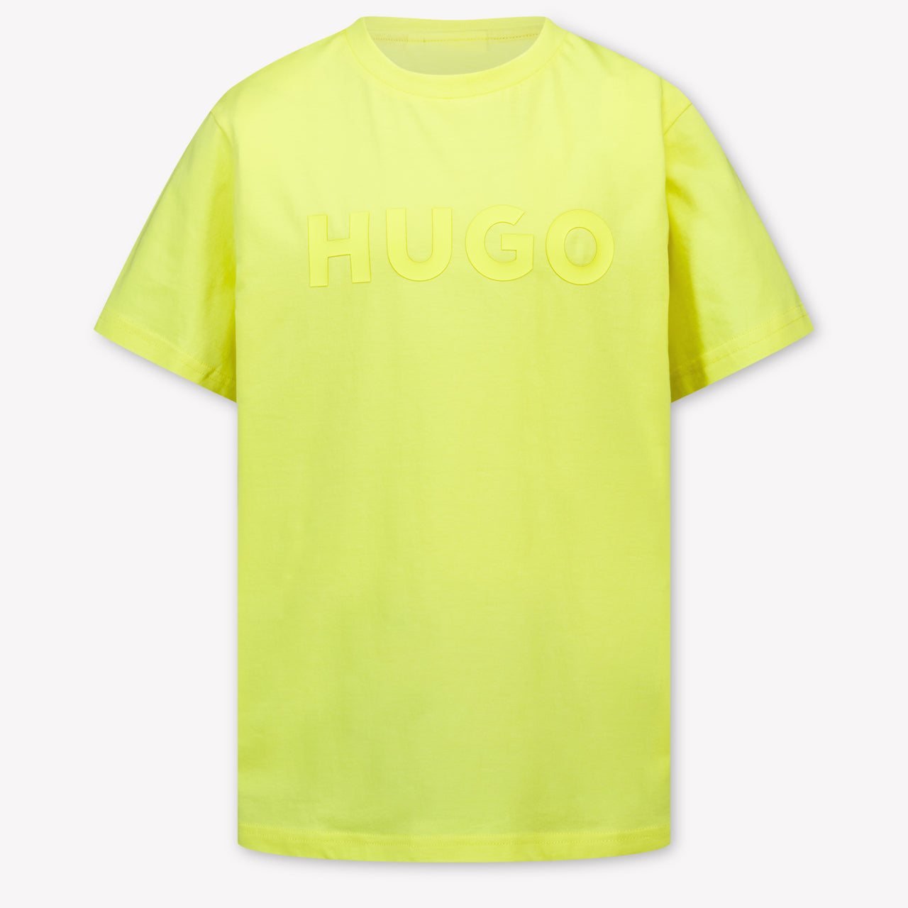 HUGO Kinder Jungen T-Shirt In Gelb
