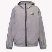 Kenzo Kids Enfants Garçons Veste d'été Gris Clair