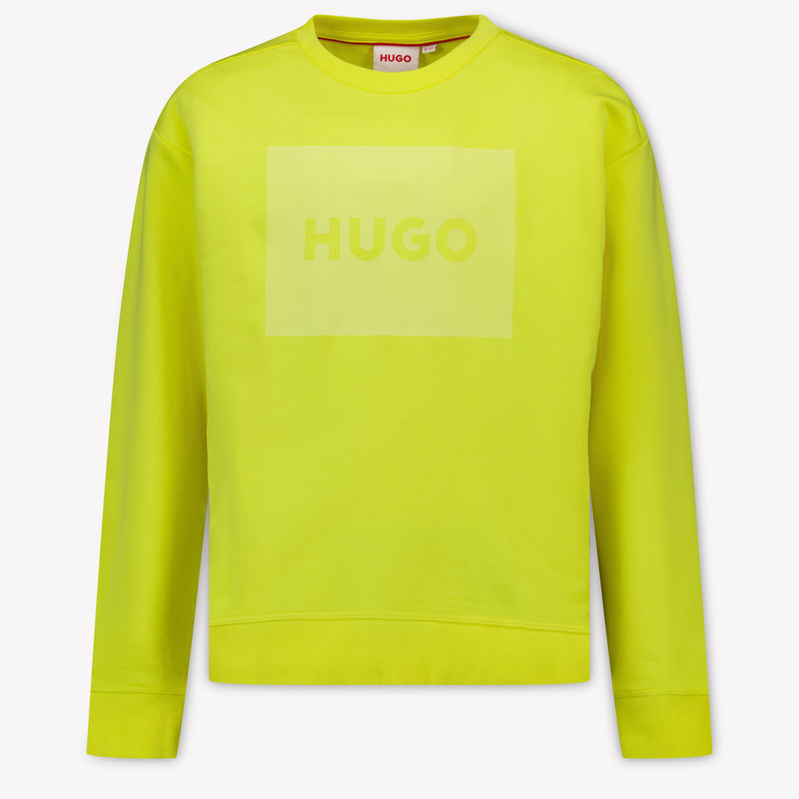 HUGOEnfants Garçons Pull en Jaune