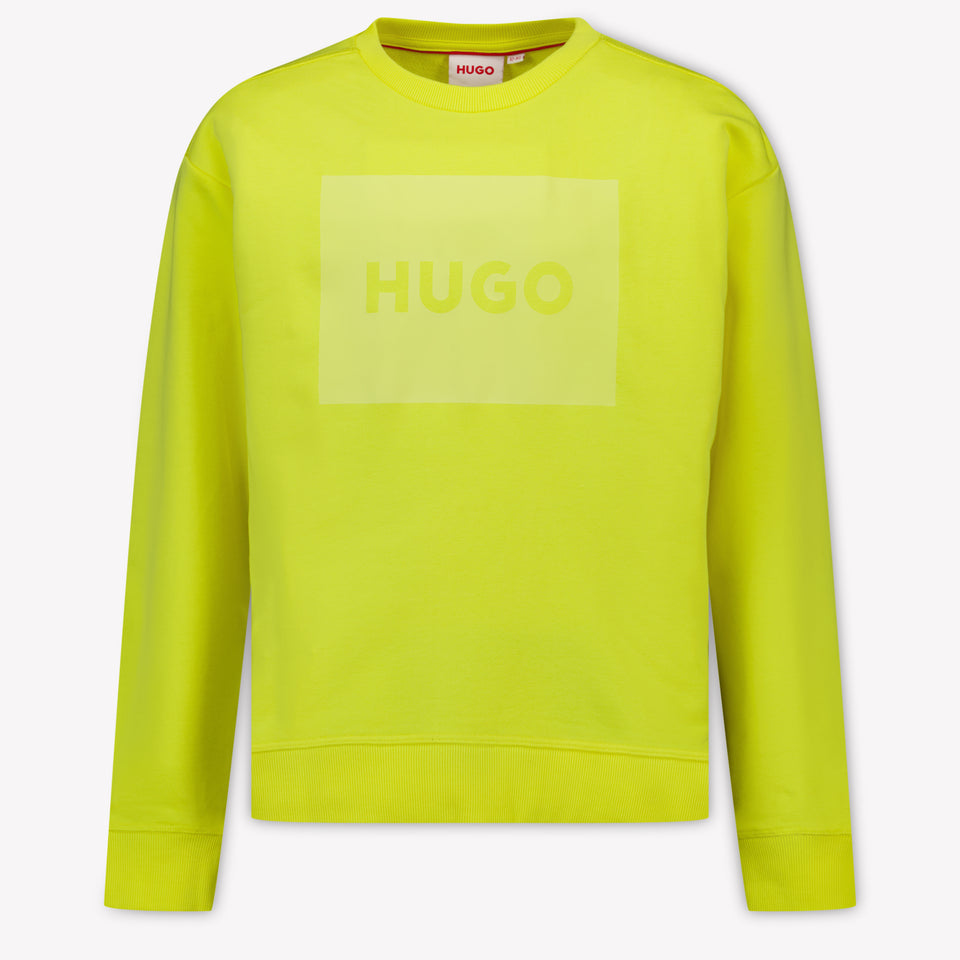 HUGO Niños Chicos suéter en Amarillo