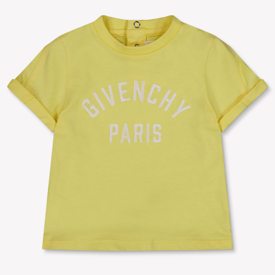 Givenchy Baby Jungen T-Shirt in Gelb