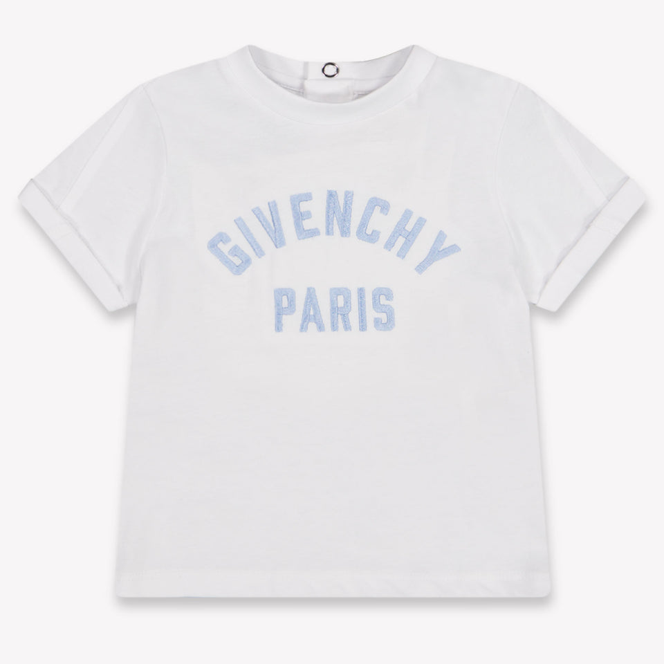 Givenchy Baby Jongens T-Shirt In Wit