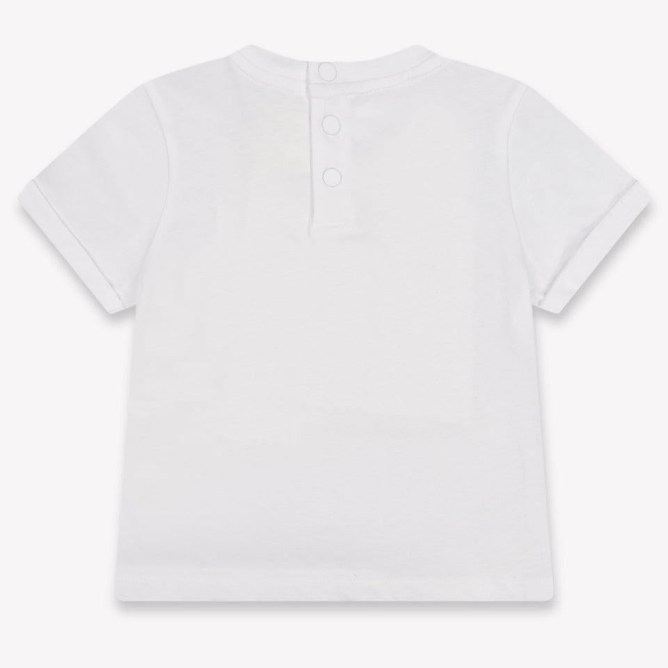 Givenchy Baby Jongens T-Shirt In Wit