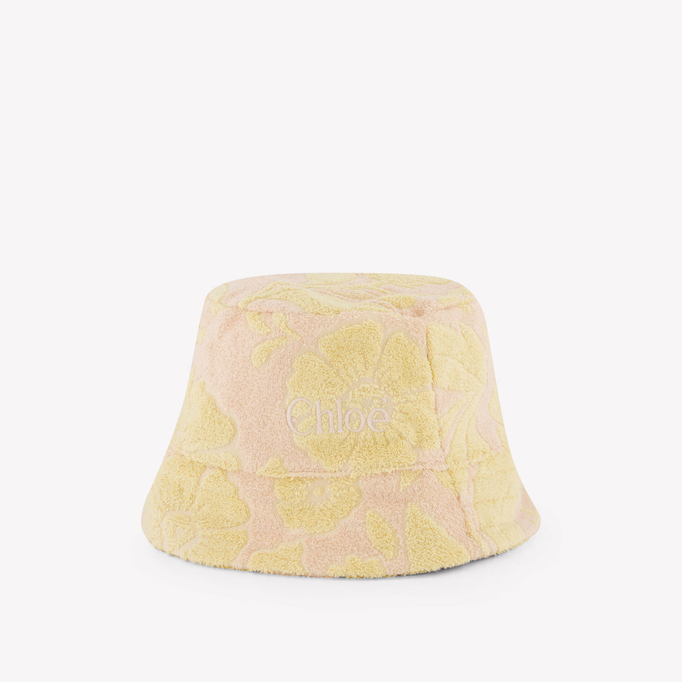 Chloe Bambini Ragazze Cappello dentro Rosa Chiaro