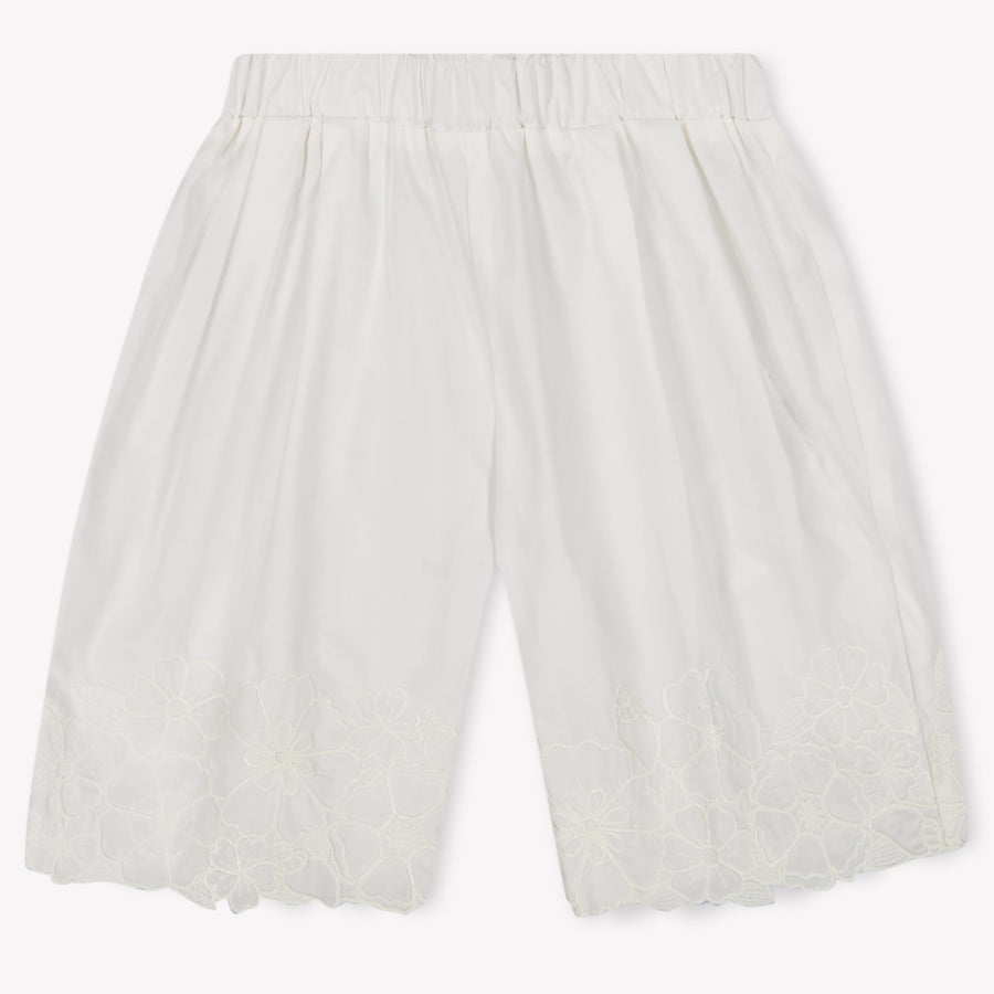 Chloe Bambino Ragazze Pantaloni dentro Bianco