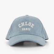Chloe Kids Girls Cap In Light Blue