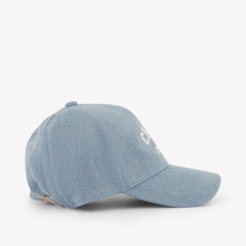 Chloe Kids Girls Cap In Light Blue
