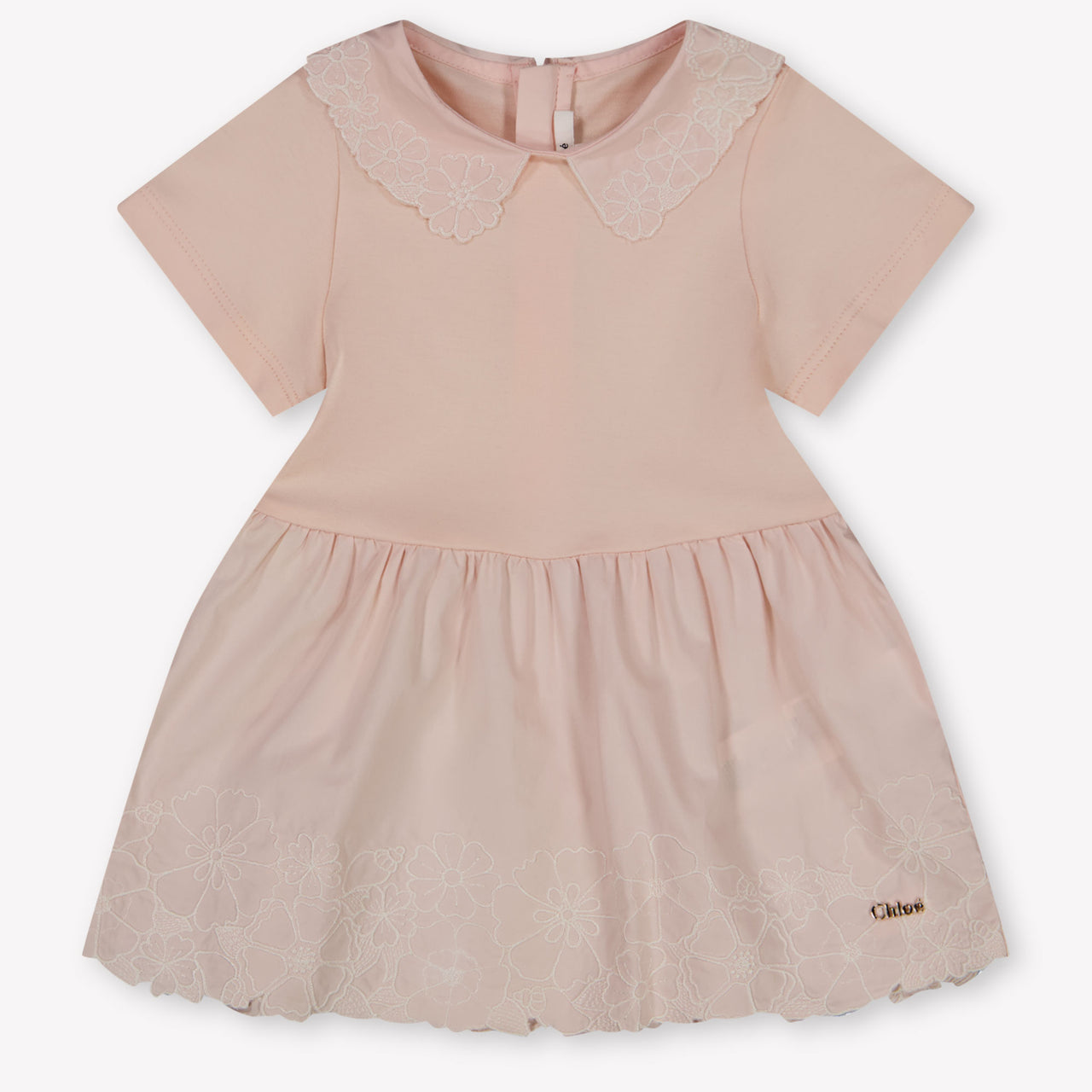 Chloe Baby Girls Dress In Light Pink