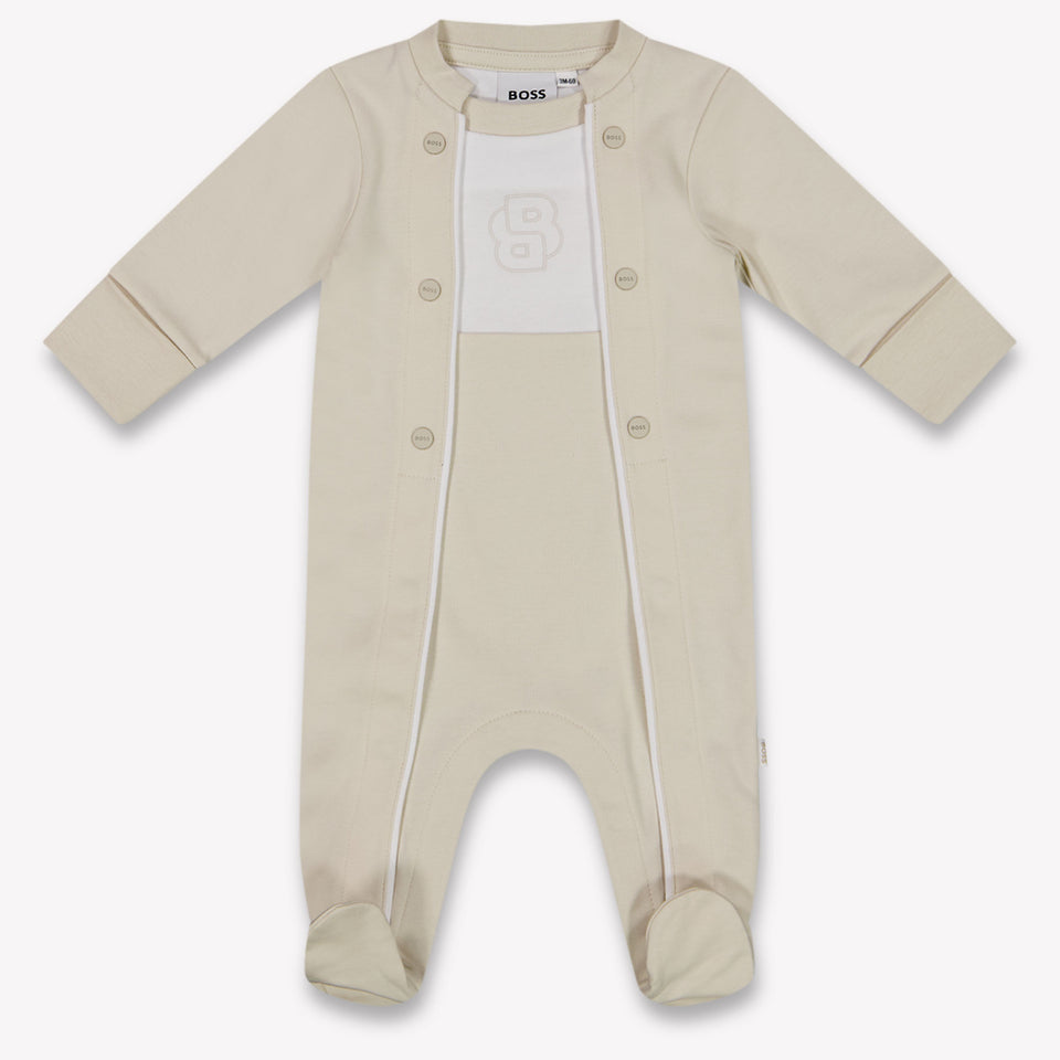 Boss Baby Jungen Spielanzug In Beige