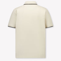 Boss Bambini Ragazzi Polo In Beige Chiaro