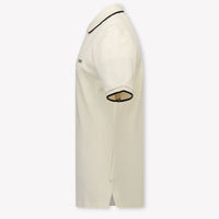 Boss Bambini Ragazzi Polo In Beige Chiaro
