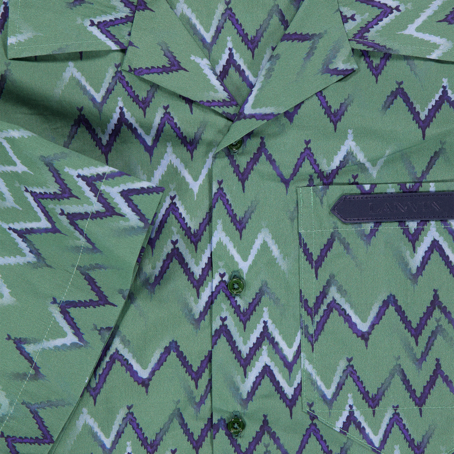 Lanvin Kids Boys Blouse In Green