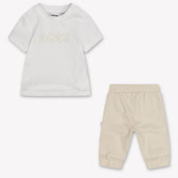 Boss Baby Jungen Jogginganzug In Beige
