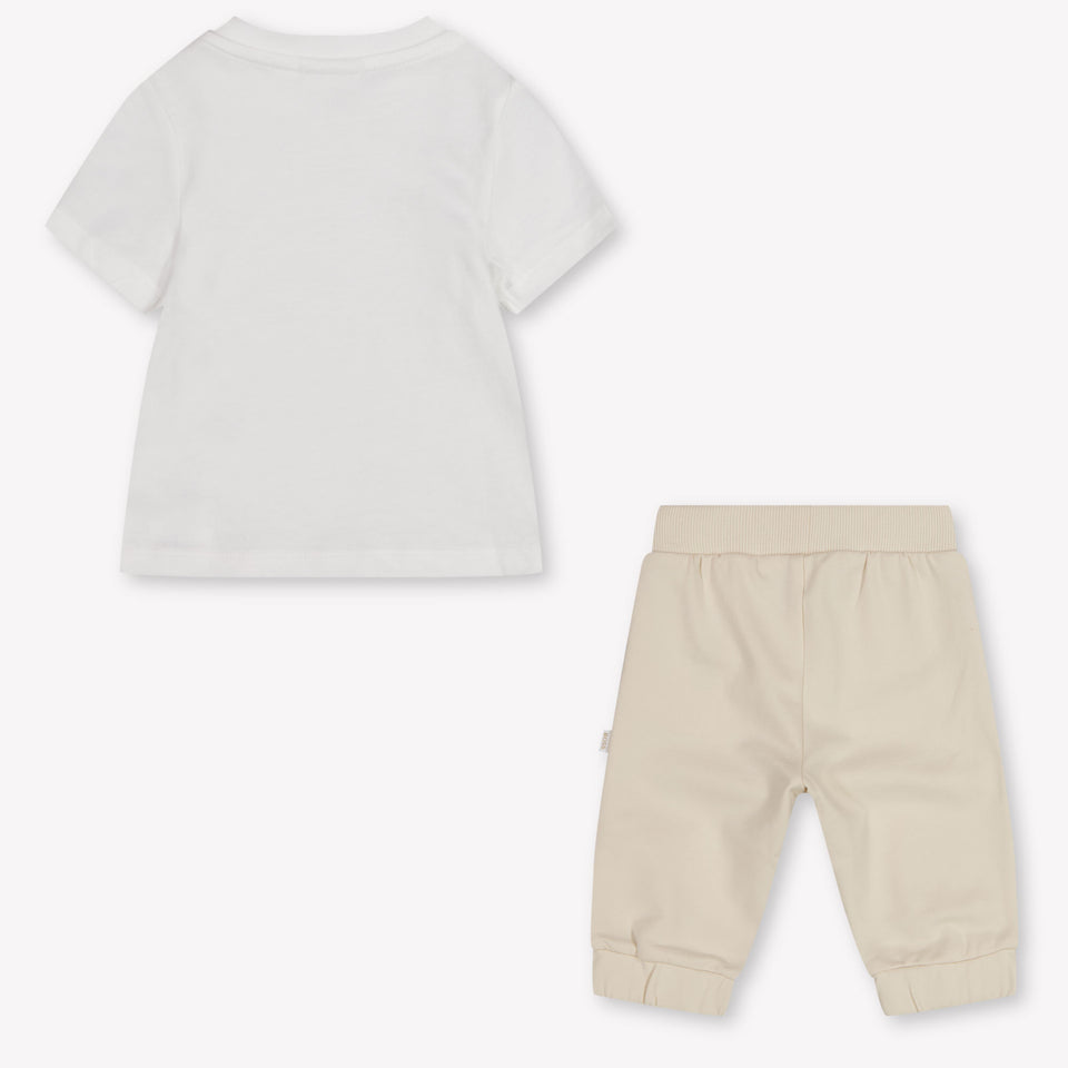 Boss Baby Jongens Joggingpak In Beige