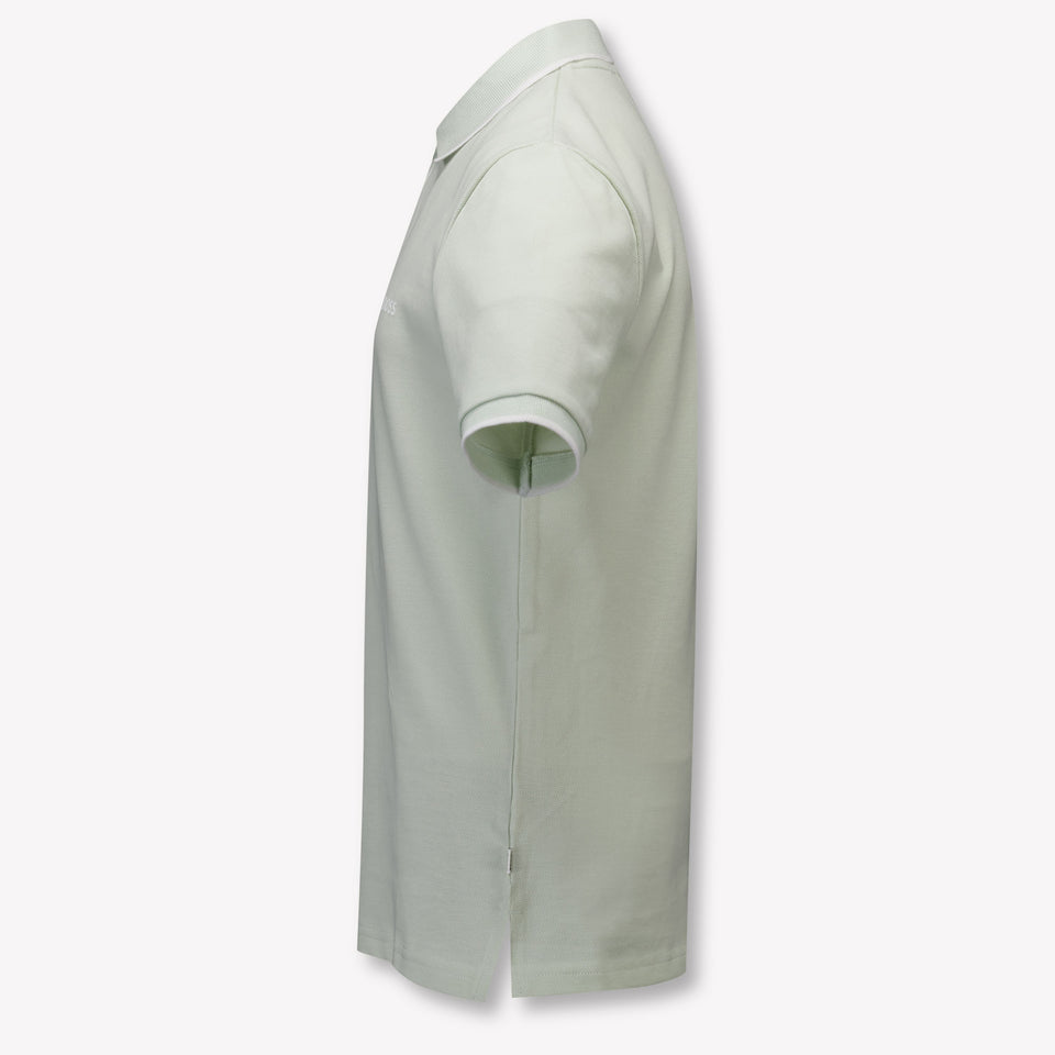 Boss Enfants Garçons Polo En Menthe