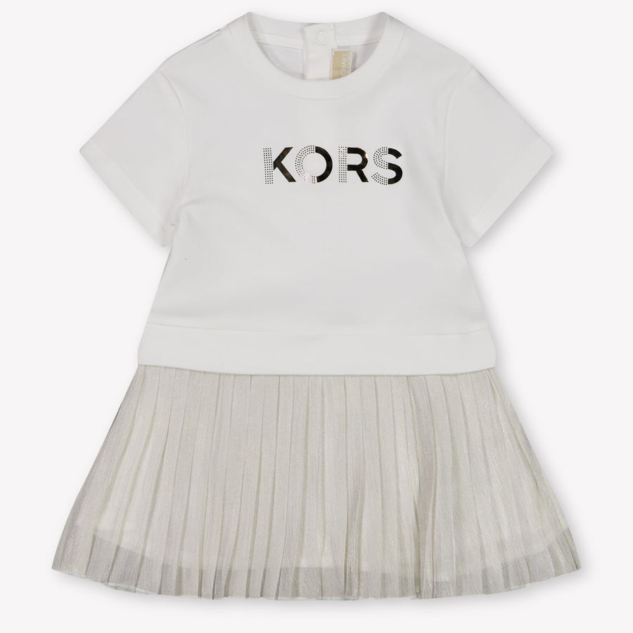 Michael Kors Baby Mädchen Zieh dich an Weiß