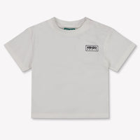 Kenzo Kids bebe Chicos Camiseta adentro Blanco Roto