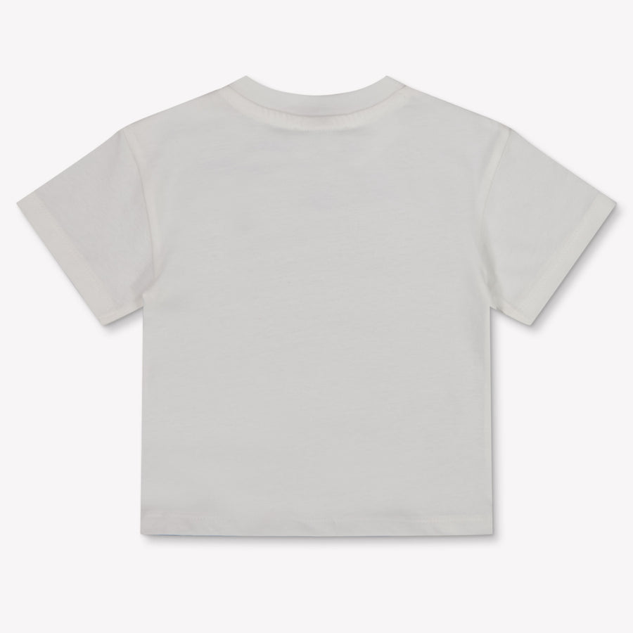 Kenzo Kids bebe Chicos Camiseta adentro Blanco Roto