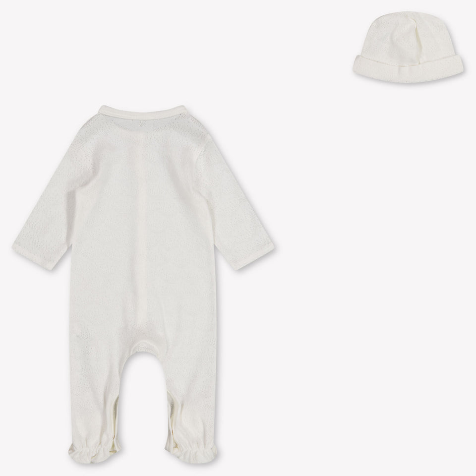 Chloe Bébé Filles Combishort dans Blanc