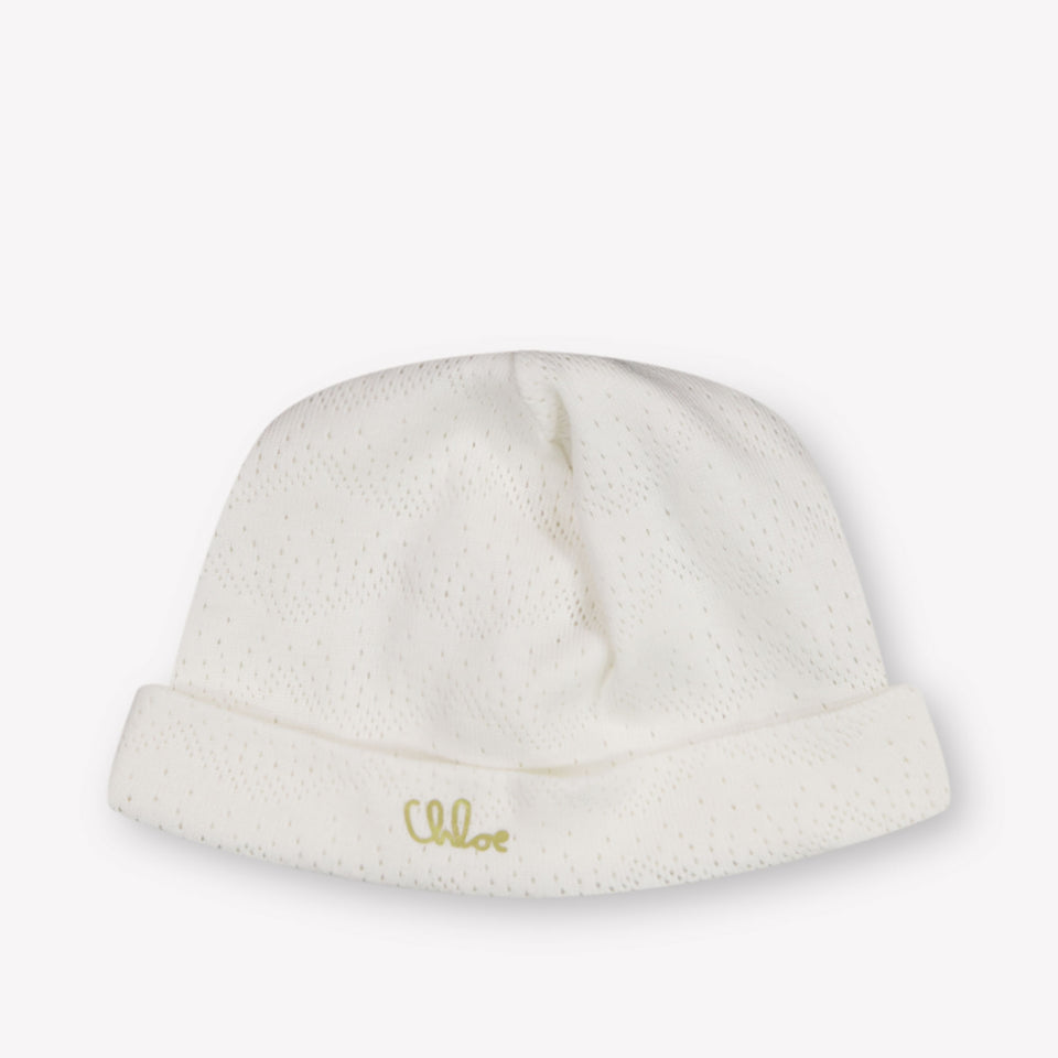 Chloe Bébé Filles Combishort dans Blanc