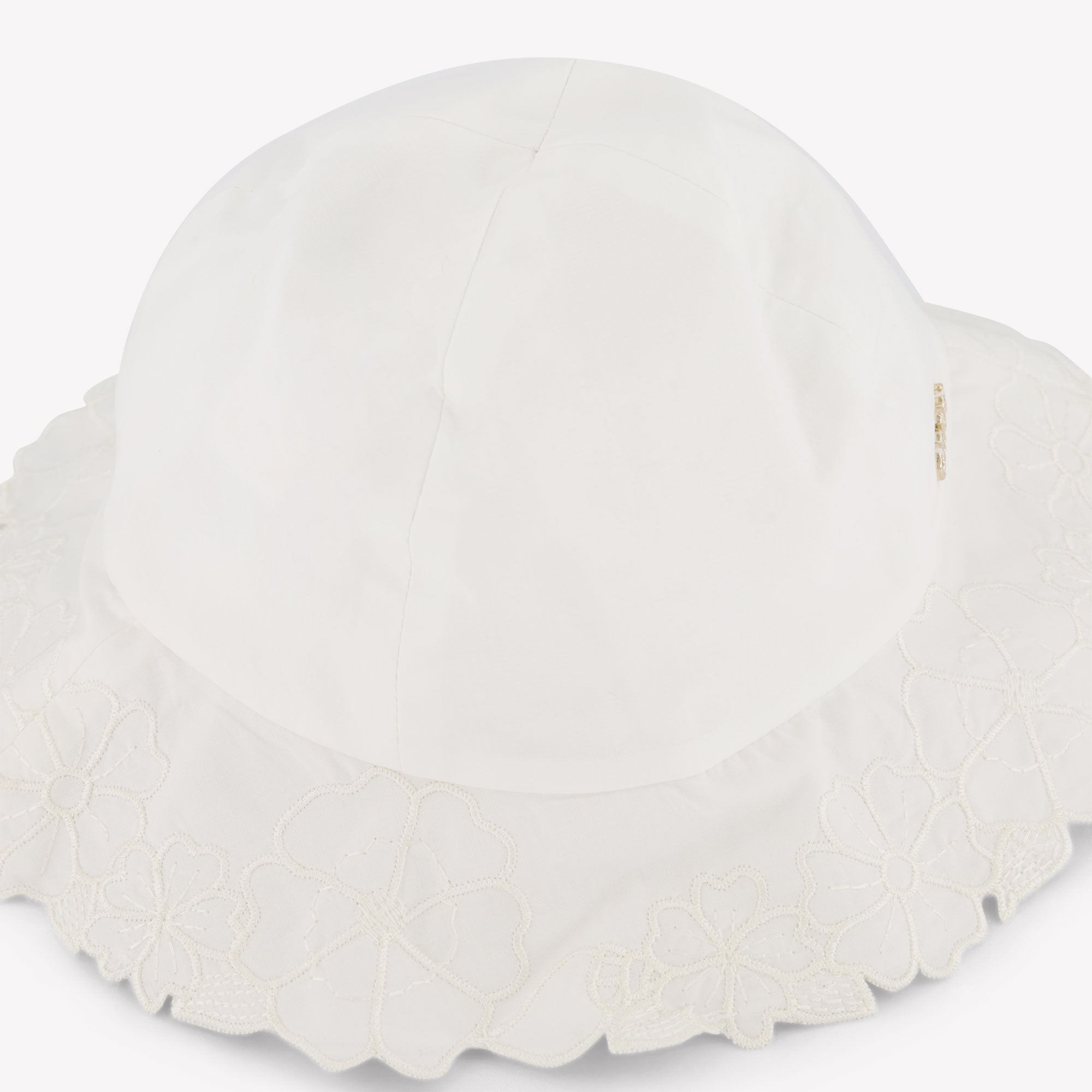 Chloe Bambino Ragazze Cappello dentro Bianco