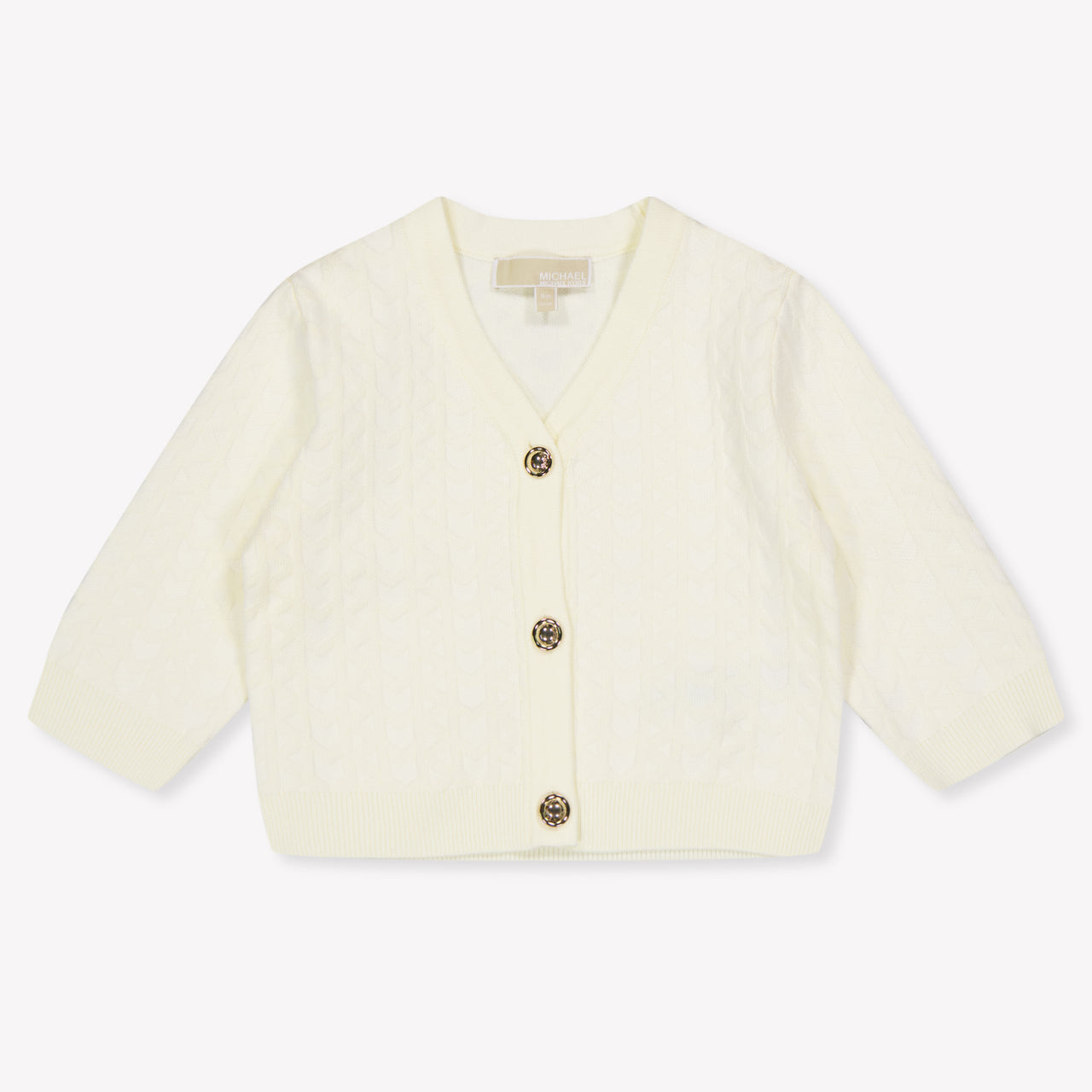 Michael Kors Baby Mädchen Strickjacke In Ekrü