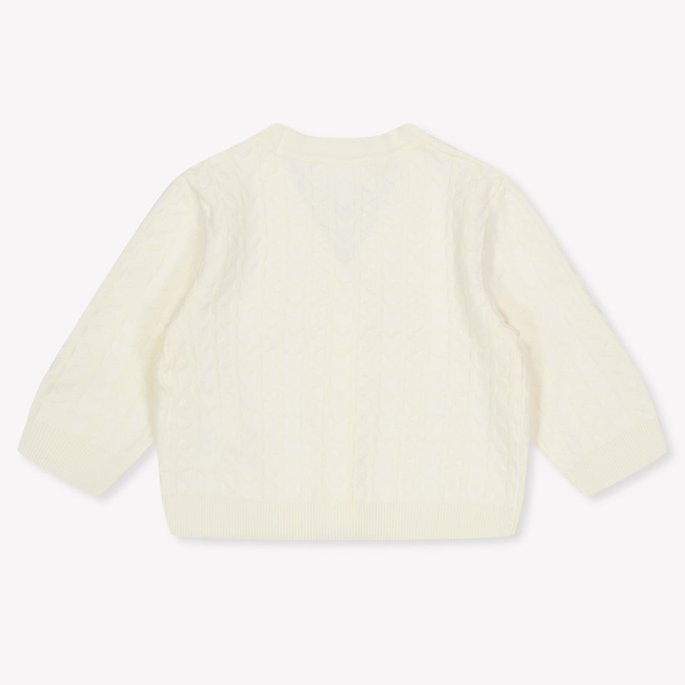 Michael Kors Baby Mädchen Strickjacke In Ekrü