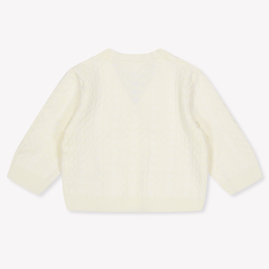 Michael Kors Baby Mädchen Strickjacke In Ekrü