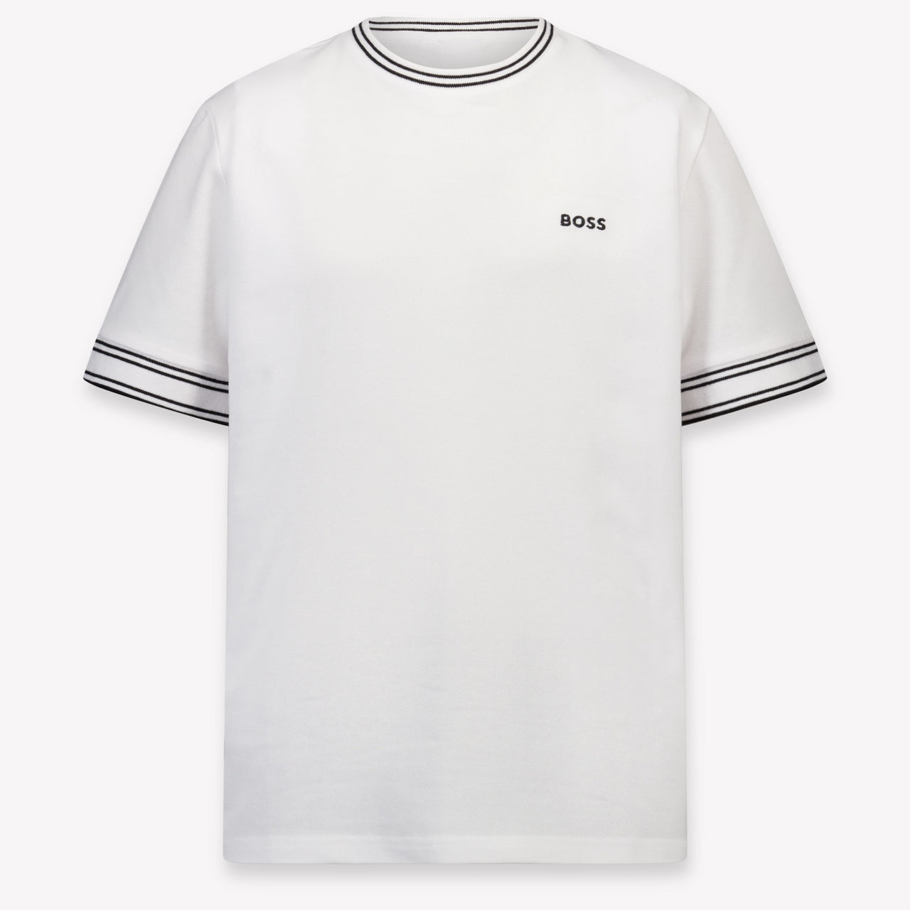 Boss Kinder Jungen T-Shirt In Weiß