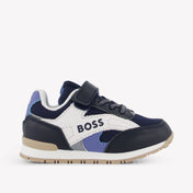 Boss Garçons Baskets dans Navy