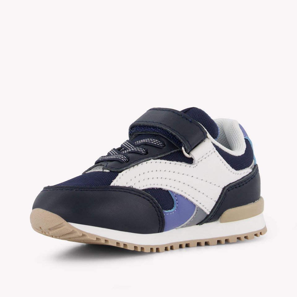Boss Garçons Baskets dans Navy