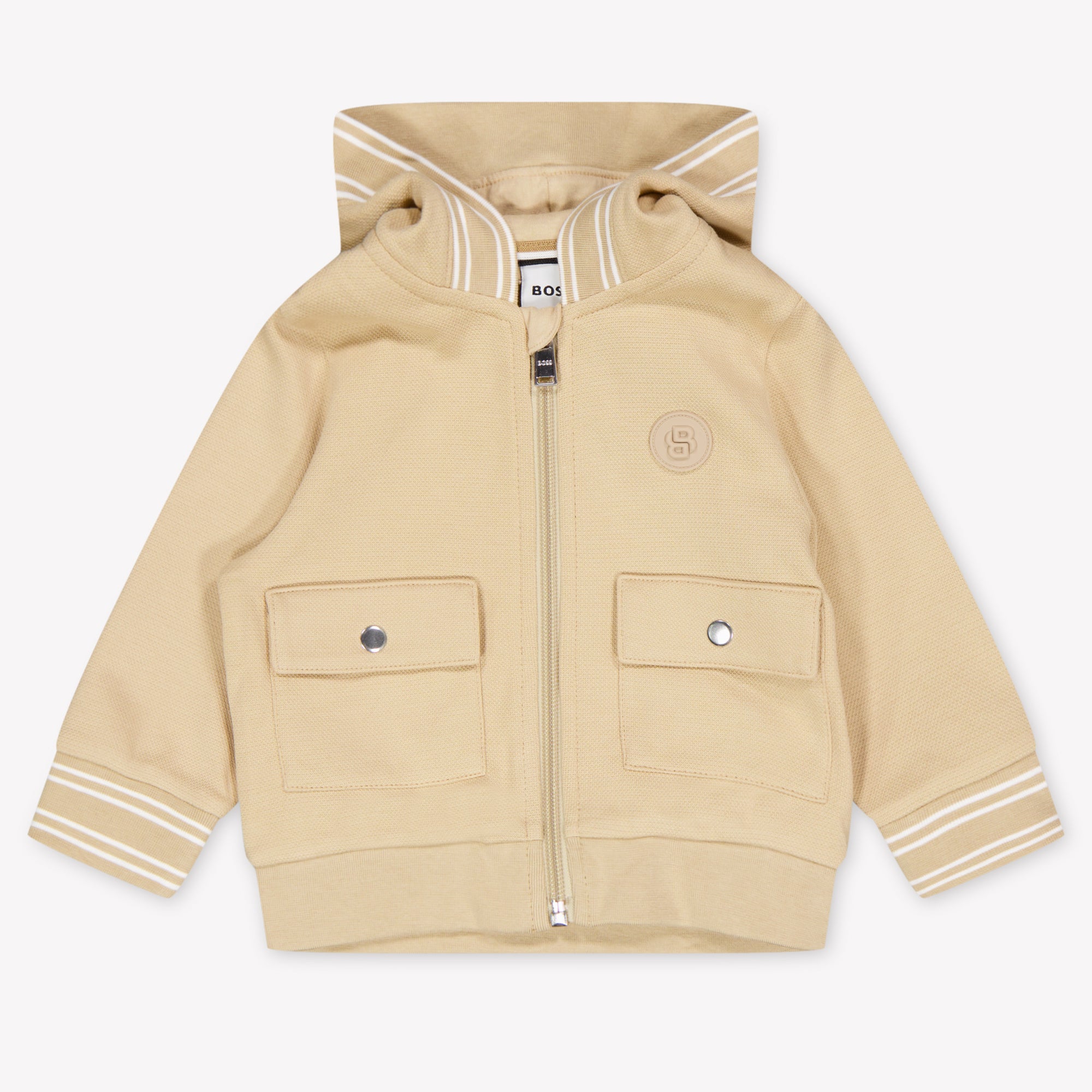 Boss Bambino Ragazzi Cardigan dentro Beige
