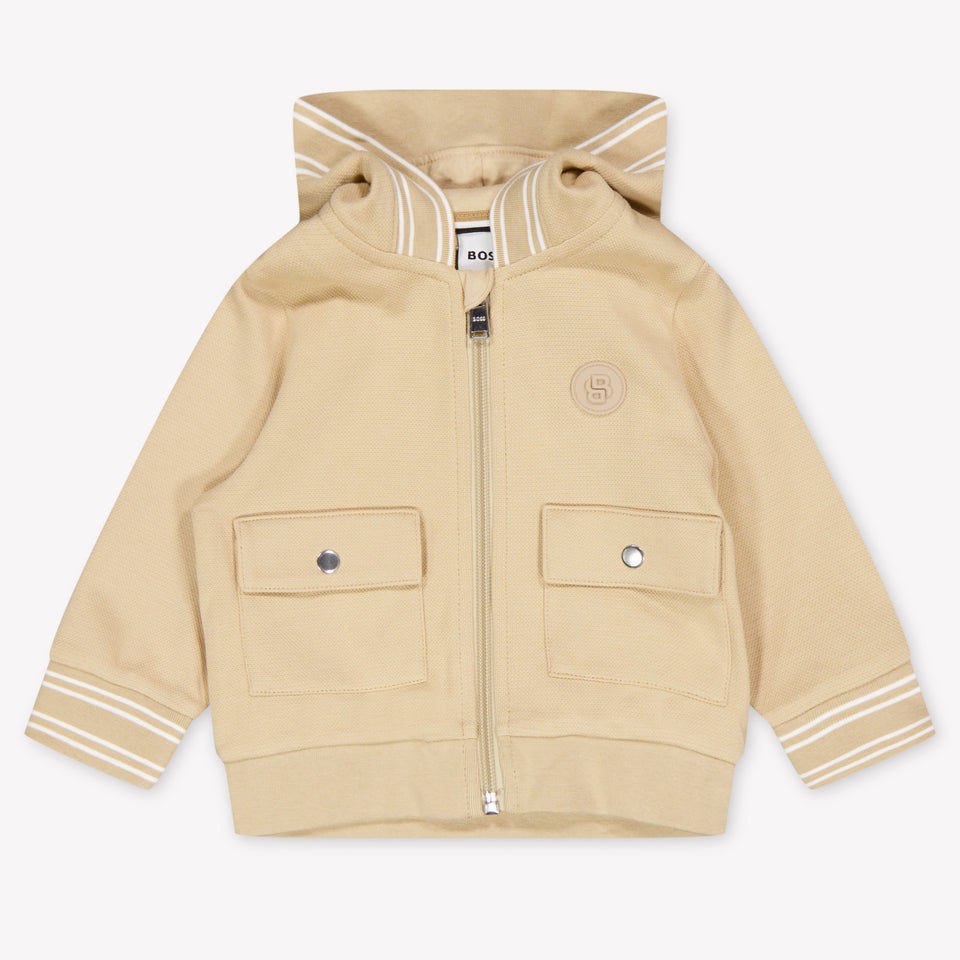 Boss Baby Jungen Strickjacke In Beige