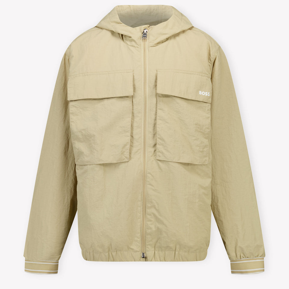 Boss Bambini Ragazzi Giacca estiva Beige