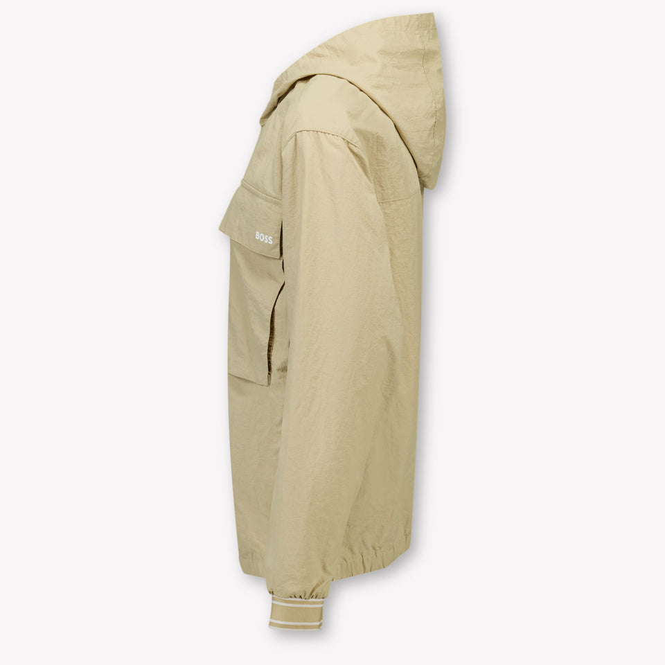 Boss Bambini Ragazzi Giacca estiva Beige