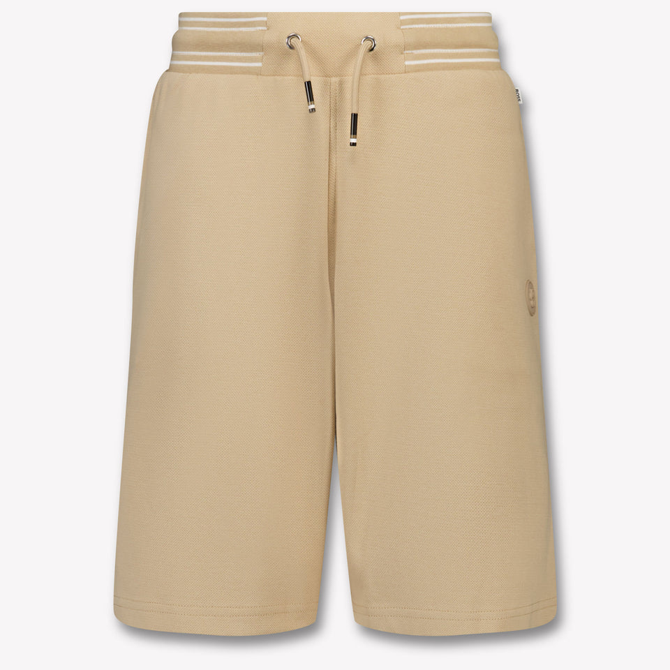 Boss Kids Boys Shorts In Beige