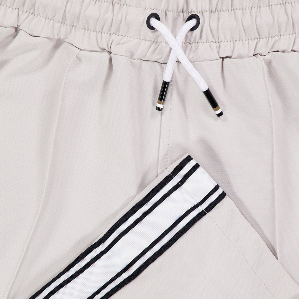 Boss Kinder Jongens Broek in Ivoor