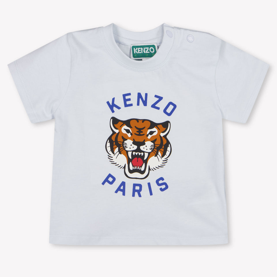 Kenzo Kids Bambino Ragazzi Maglietta dentro Azzurro