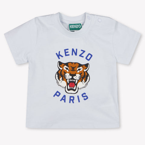 Kenzo Kids Bambino Ragazzi Maglietta dentro Azzurro