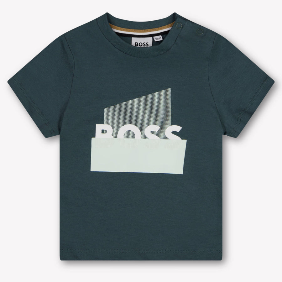 Boss Baby Jungen T-Shirt In Dunkelgrün